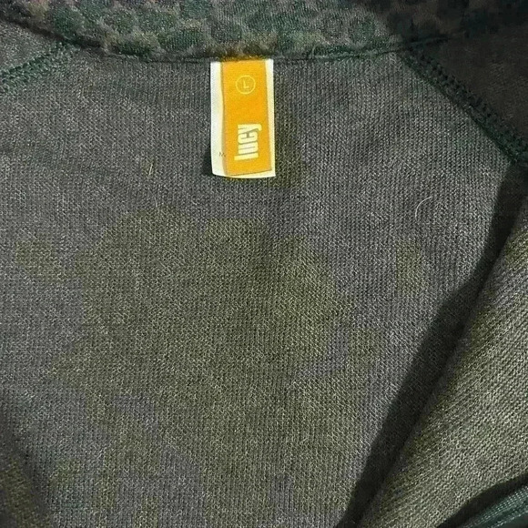 LUCY Cheetah Print 1/2 Zip Pullover Sweater - Picture 6 of 8